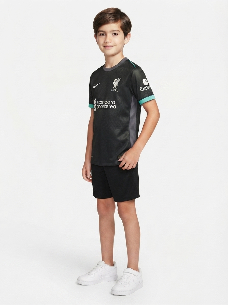 Kids KIT Liverpool Away Jersey 2024/25