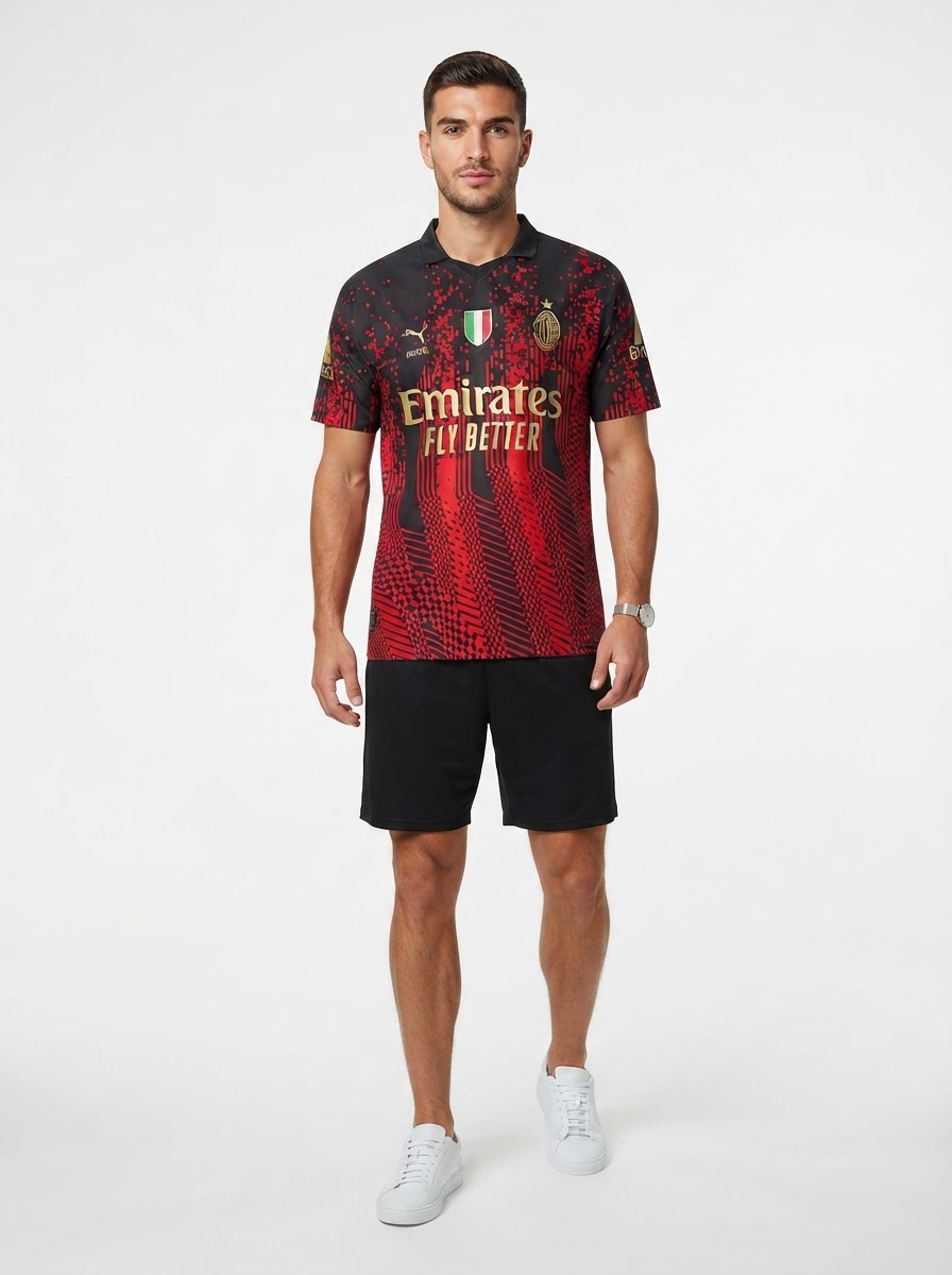 AC Milan X Koche Authentic Player [Slim Fit] Player [Slim Fit] Player [Slim Fit] Jersey 23 [Slim Fit]
