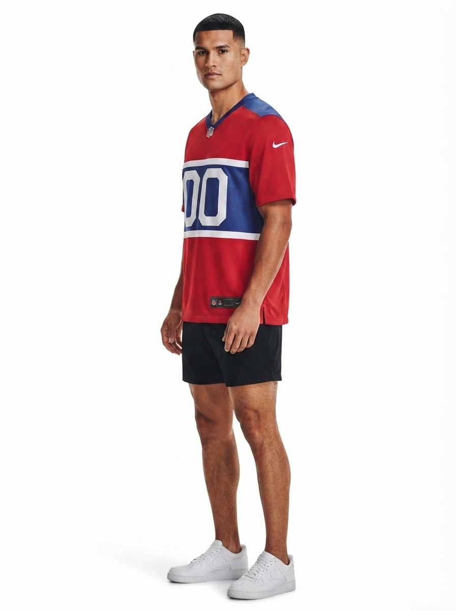 New York Giants - Century Alternate Custom Game Jersey - Red