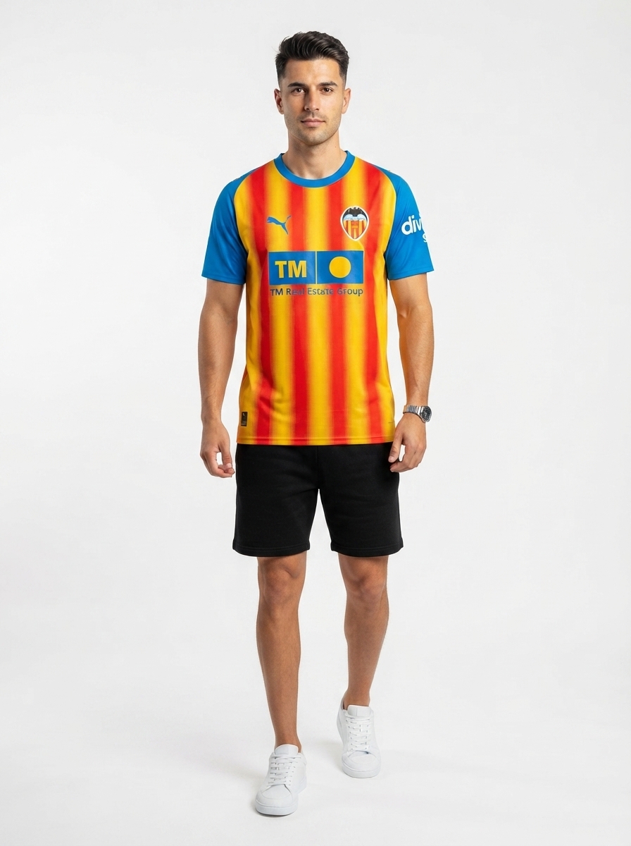 Valencia Third Camiseta 2025/26 - Fan Version