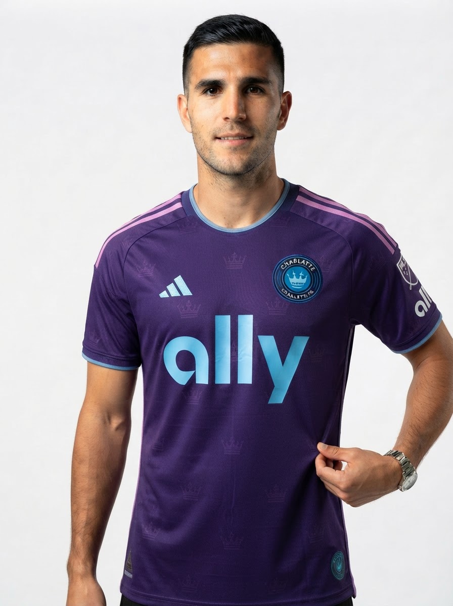 Charlotte FC 2023 II Away Jersey - Player Version - Slim Fit
