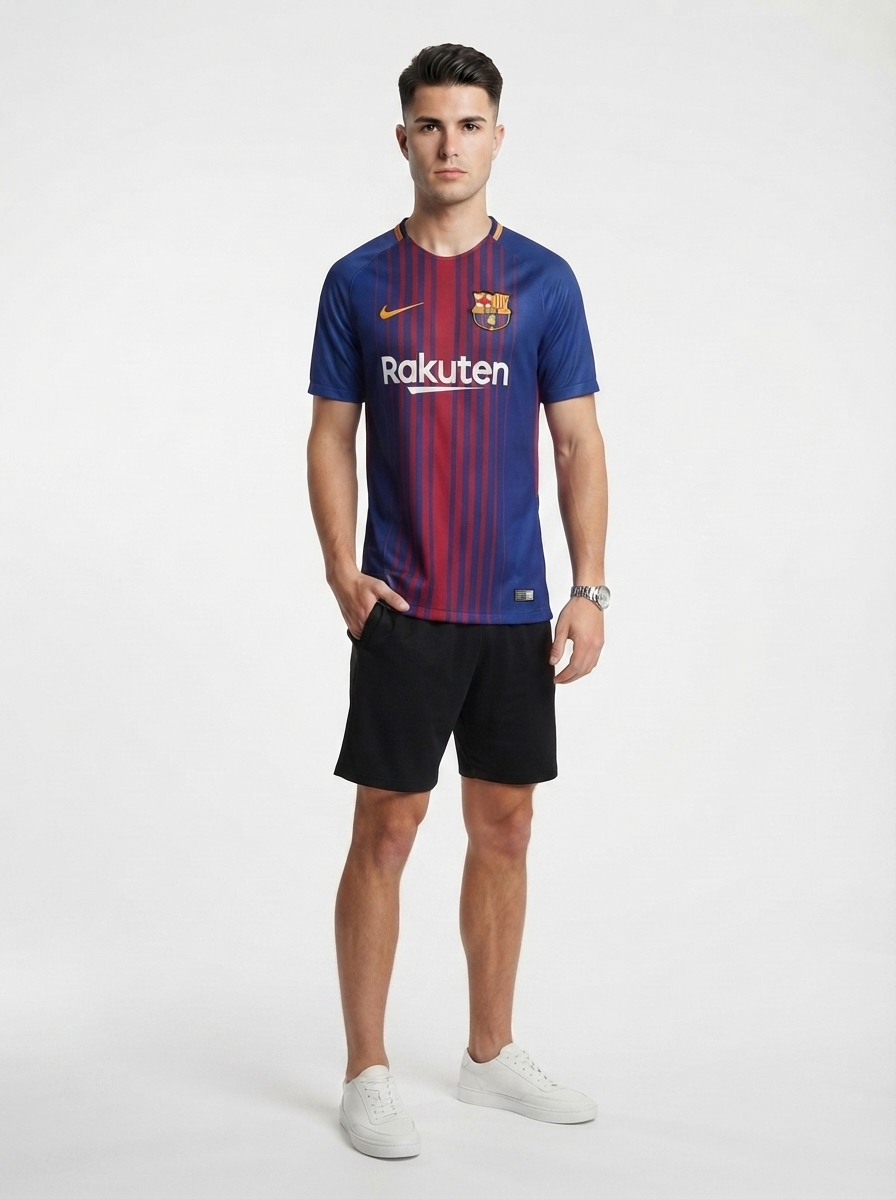 Retro Barcelona 2017/18 home
