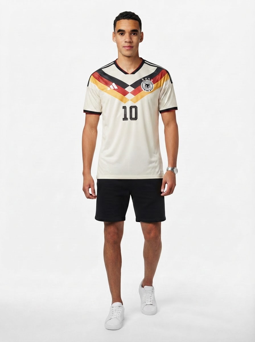 Germany Home Musiala 10 Fan Jersey Shirt 2026 World Cup