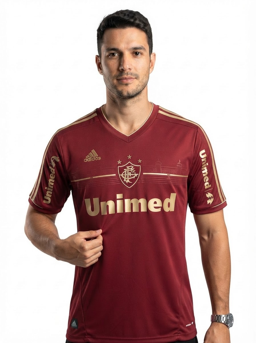 Jersey Fluminense Retro 2012 Grená