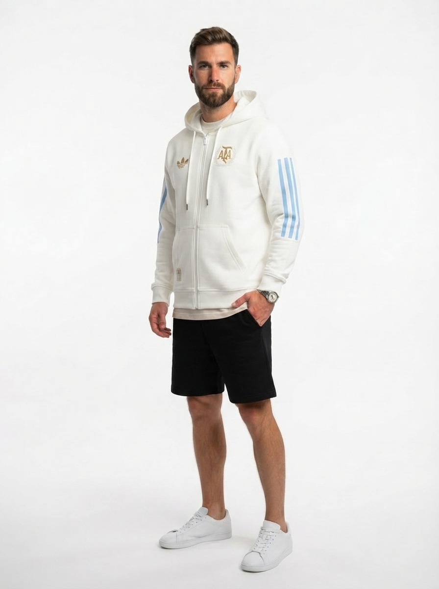 Argentina Sudadera - hoodie - Originals White