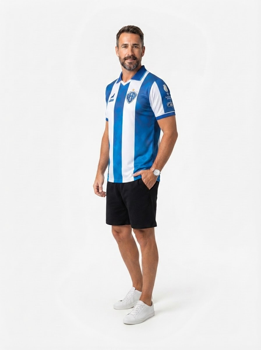 Jersey Paysandu Lobo 2026 Uniforme 1 Fan Version - Fan Version