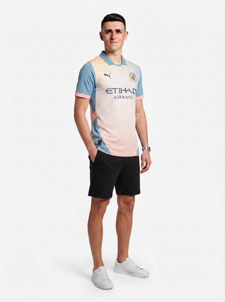 Manchester City 24/25 IV Fourth Jersey - Player Version - Slim Fit