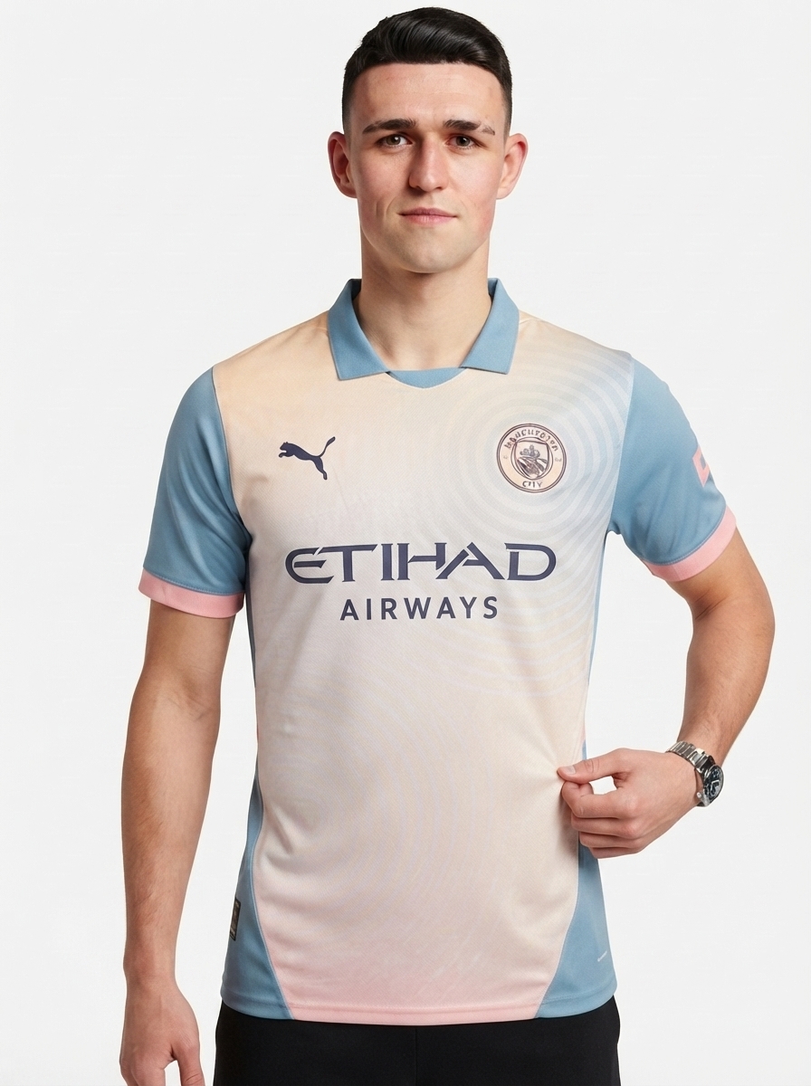 Manchester City 24/25 IV Fourth Jersey - Player Version - Slim Fit
