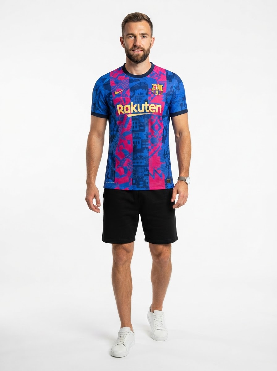 Barcelona 21/22 III Third Jersey - Fan Version