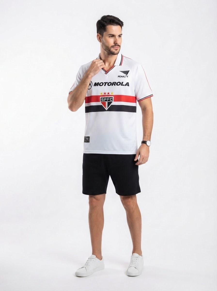 Sao Paulo 1999 I Home Jersey - Retro Version