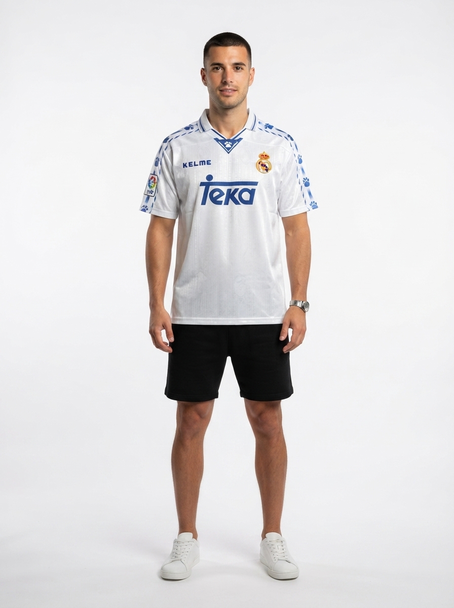 Real Madrid 96/97 I Home Jersey - Retro Version