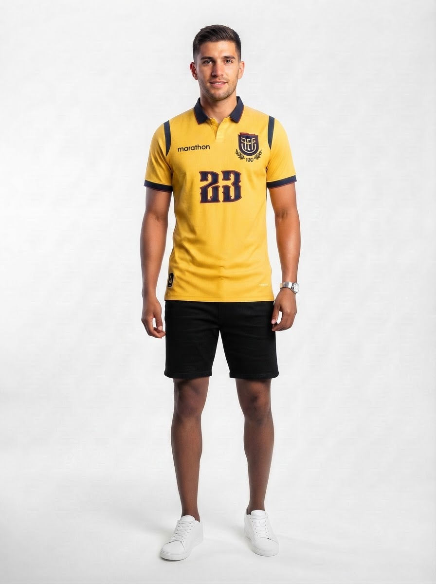 Ecuador M. Caicedo 23 Home Fan Jersey 2024/25
