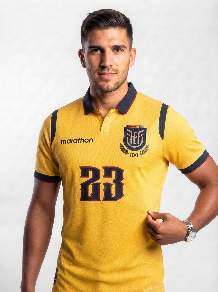 Ecuador M. Caicedo 23 Home Fan Jersey 2024/25
