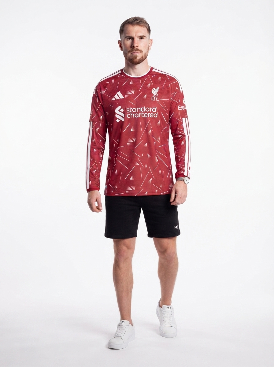 Liverpool Home 26/27 Jersey - Long Sleeve