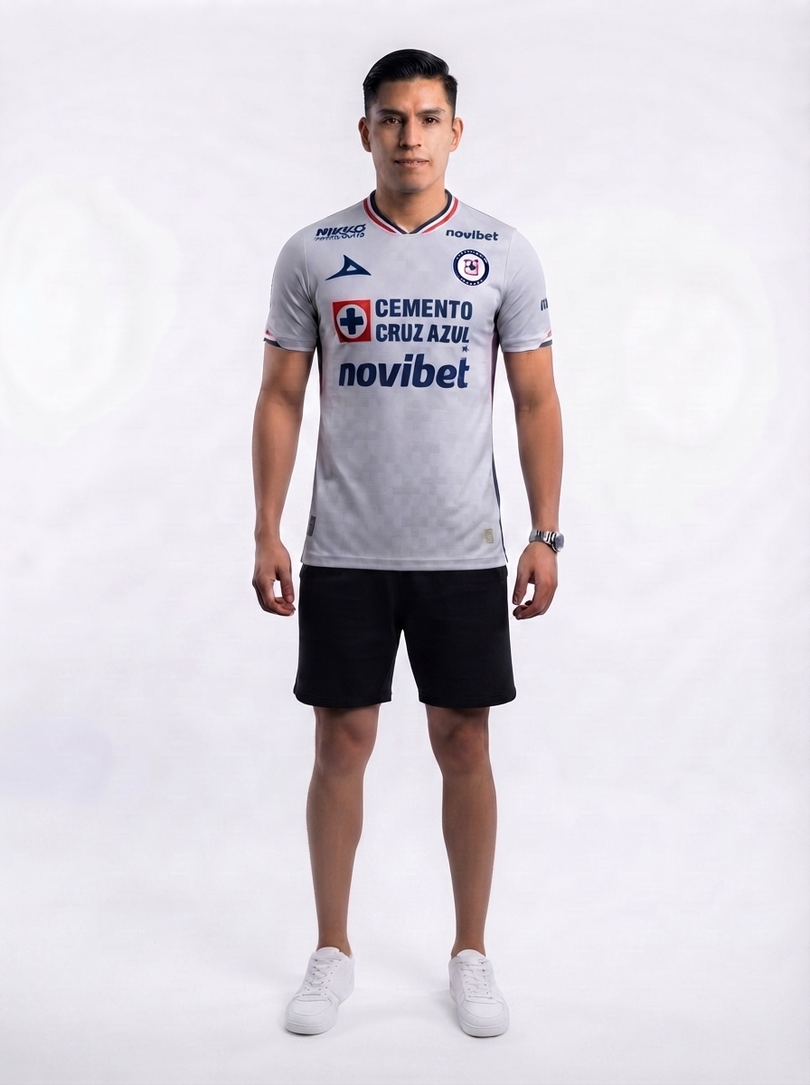 Cruz Azul 2025/26 Away Authentic Player [Slim Fit] Player [Slim Fit] Player [Slim Fit] Player FULL SPONSOR - Slim Fit