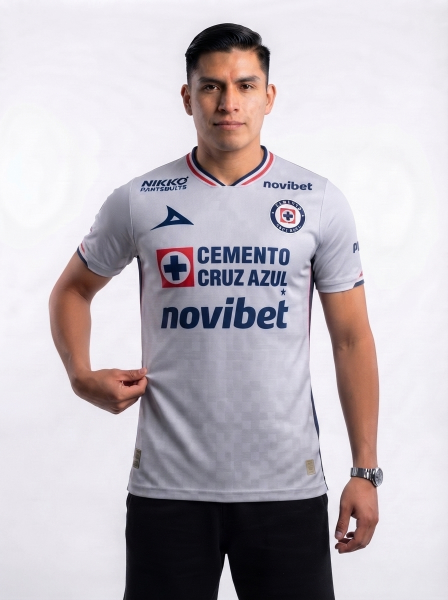 Cruz Azul 2025/26 Away Authentic Player [Slim Fit] Player [Slim Fit] Player [Slim Fit] Player FULL SPONSOR - Slim Fit