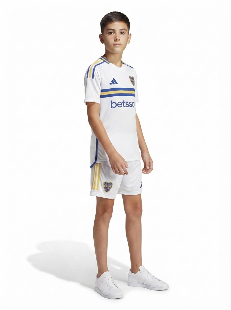Kids Kit Boca Juniors Away Fan Jersey 2024/25