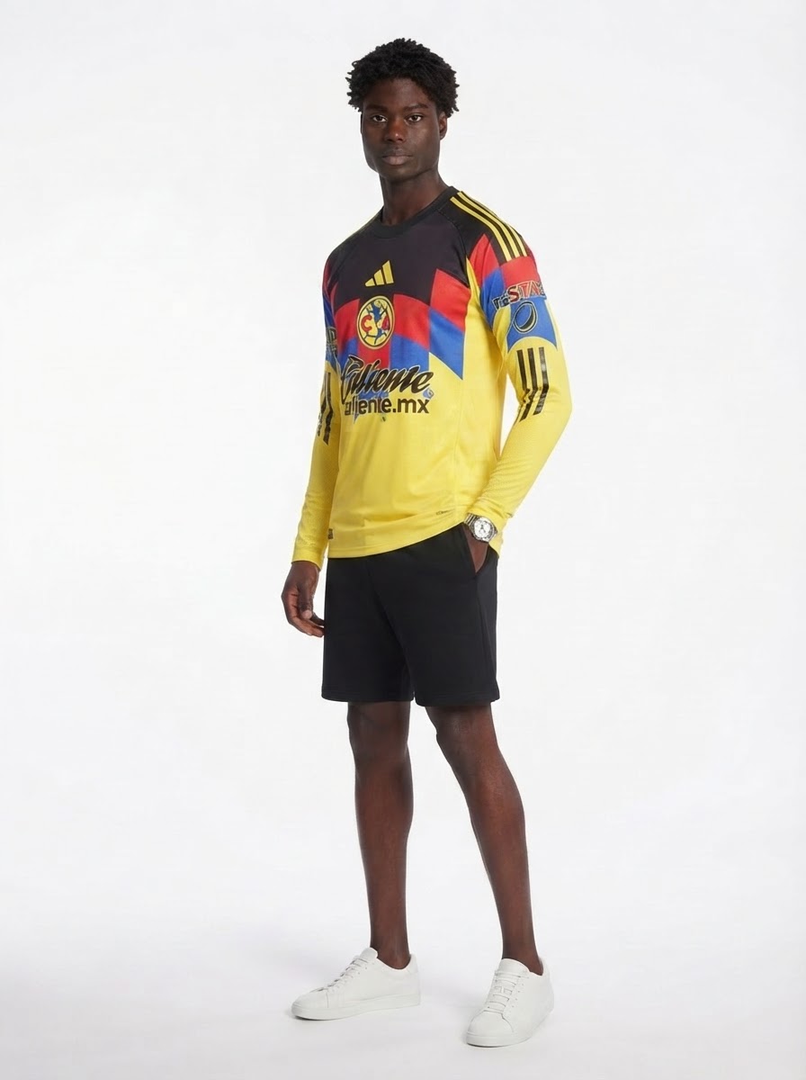 Club America Long Sleeve Player Authentic 2025/26 - [Slim Fit]