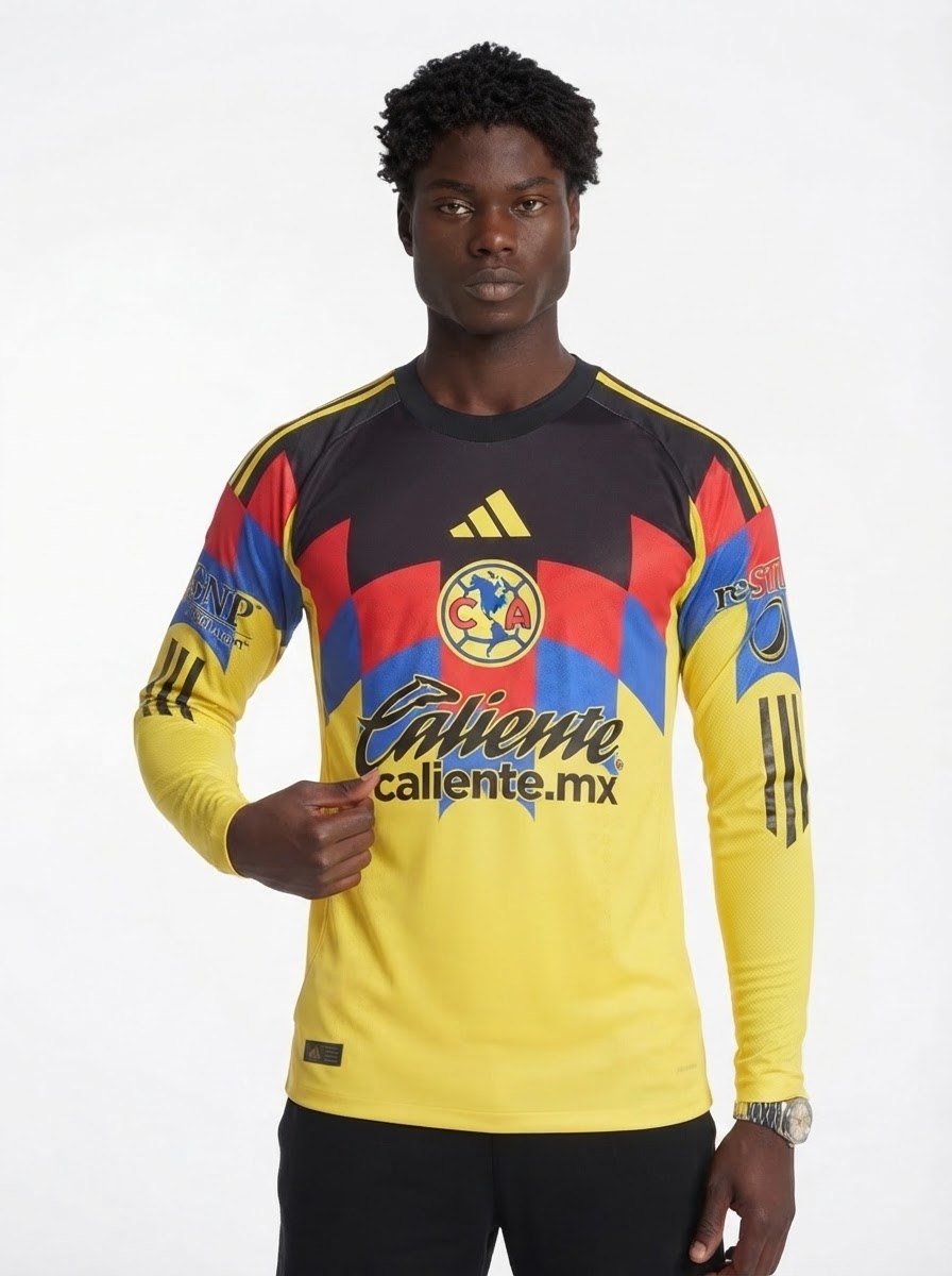 Club America Long Sleeve Player Authentic 2025/26 - [Slim Fit]