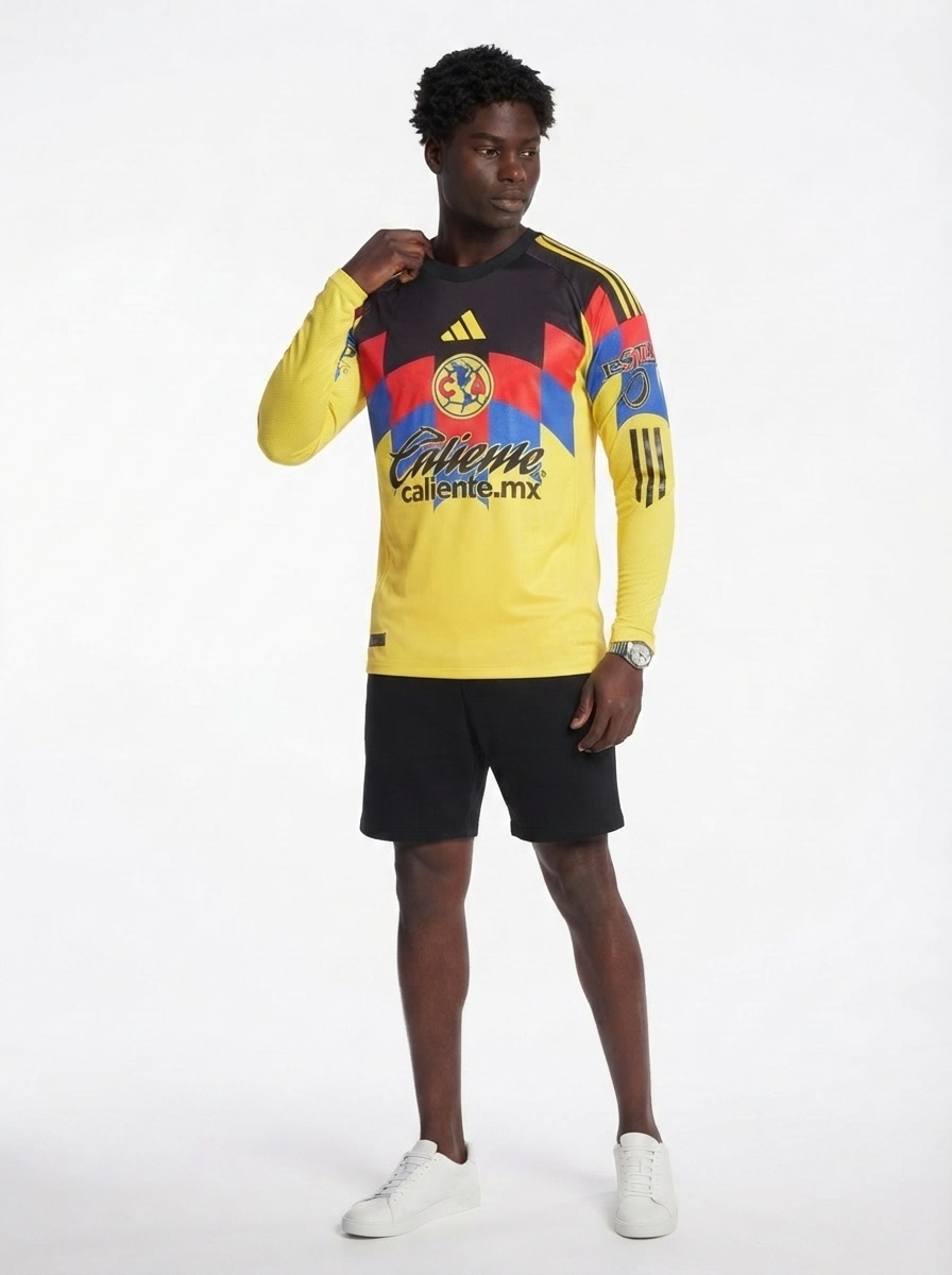 Club America Long Sleeve Player Authentic 2025/26 - [Slim Fit]