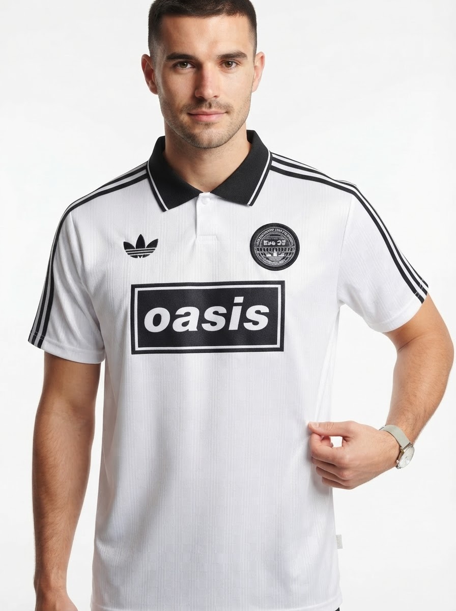 Originals x Oasis Tour Jacquard Jersey White/Black