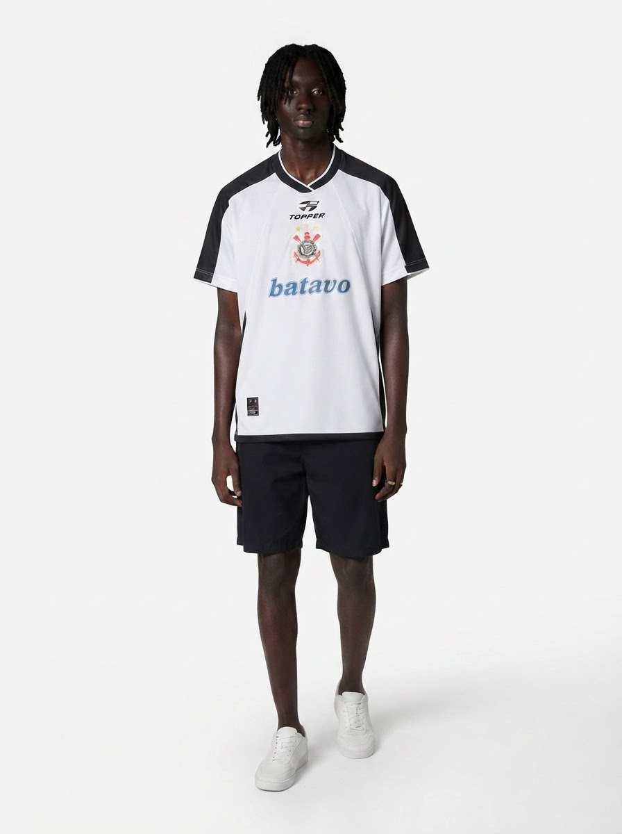 Corinthians 2000 I Home Jersey - Retro Version