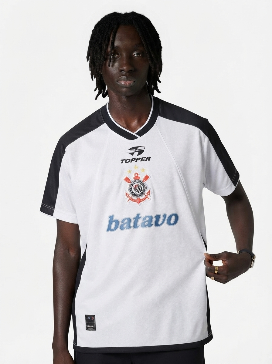 Corinthians 2000 I Home Jersey - Retro Version