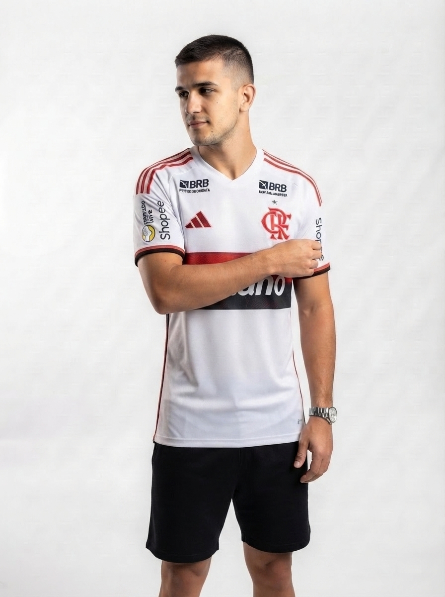 Flamengo 26/27 Away Jersey #10 Arrascaeta - with Sponsors - Fan Version