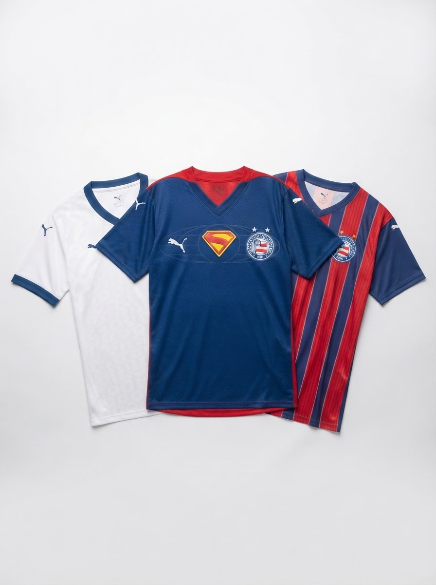 Combo 3 Mantos do Bahia 2025 - Fan Version
