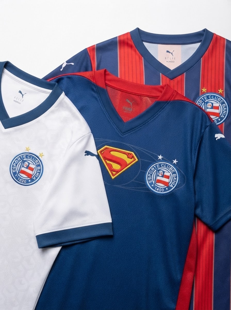 Combo 3 Mantos do Bahia 2025 - Fan Version