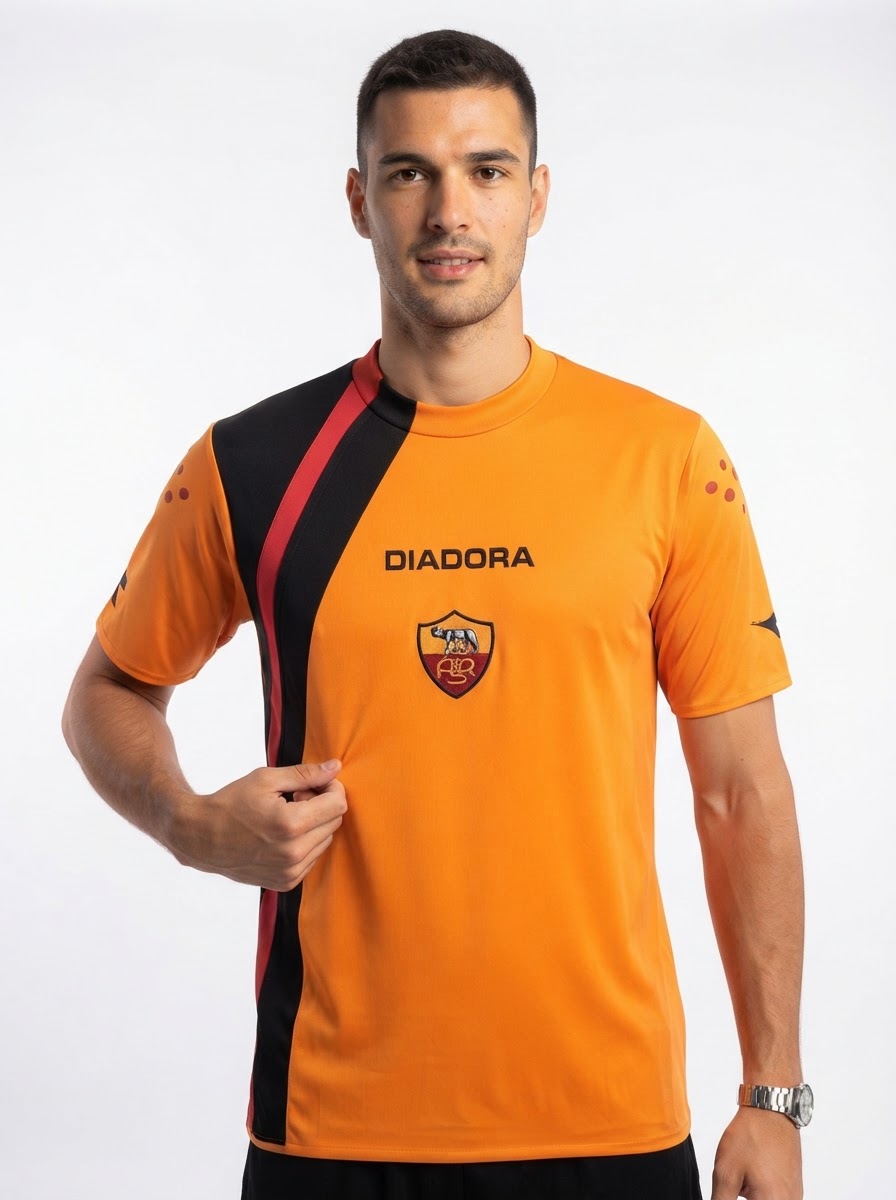 AS Roma 05/06 I Home Jersey - Retro Version