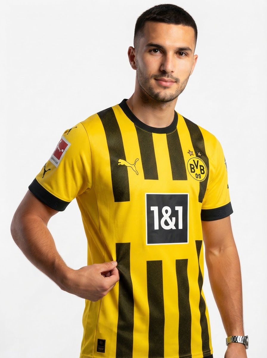 Borussia Dortmund 22/23 I Home Jersey - Player Version - Slim Fit