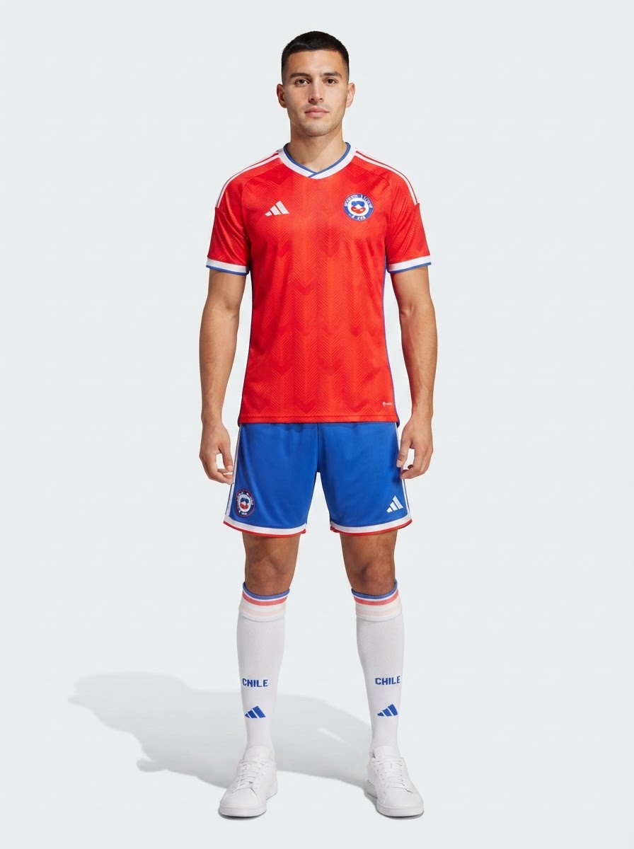 Shorts Chile 2026 World Cup 2026 - Fan Version
