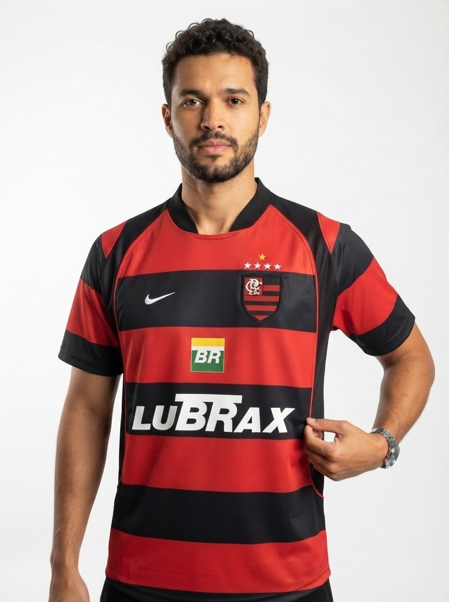 Flamengo 03/04 I Home Jersey - Retro Version