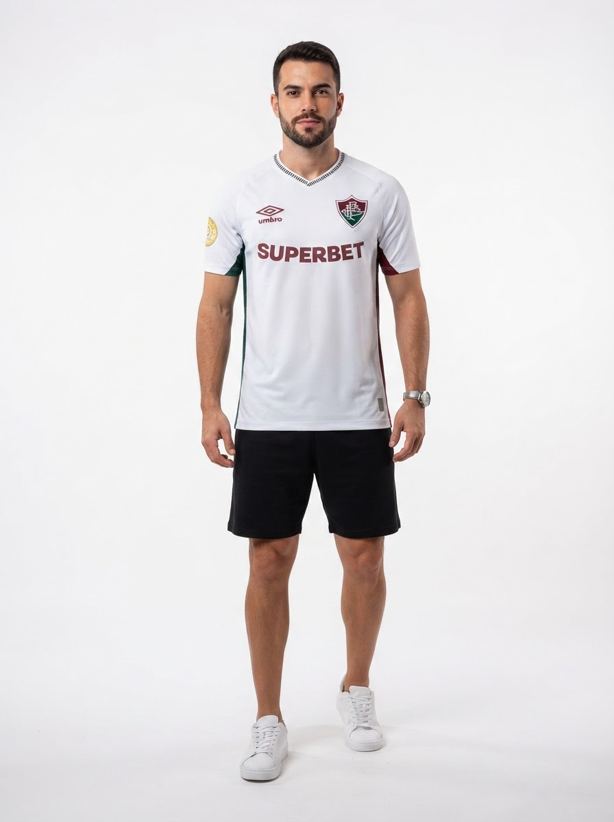 Jersey Fluminense 2025/26 II - Patch Mundial de Clubes