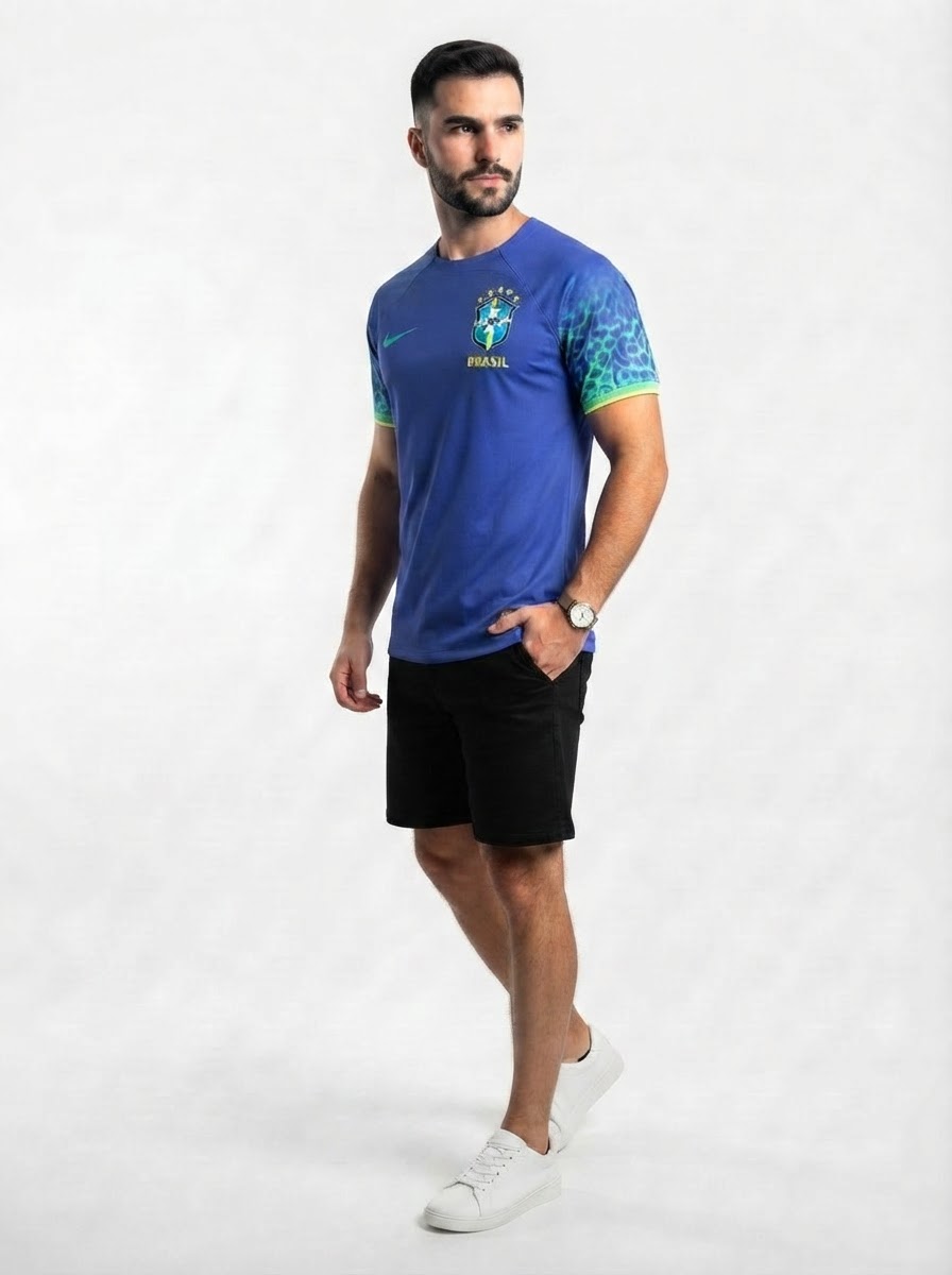 Brazil 22/23 II Away Jersey - Fan Version