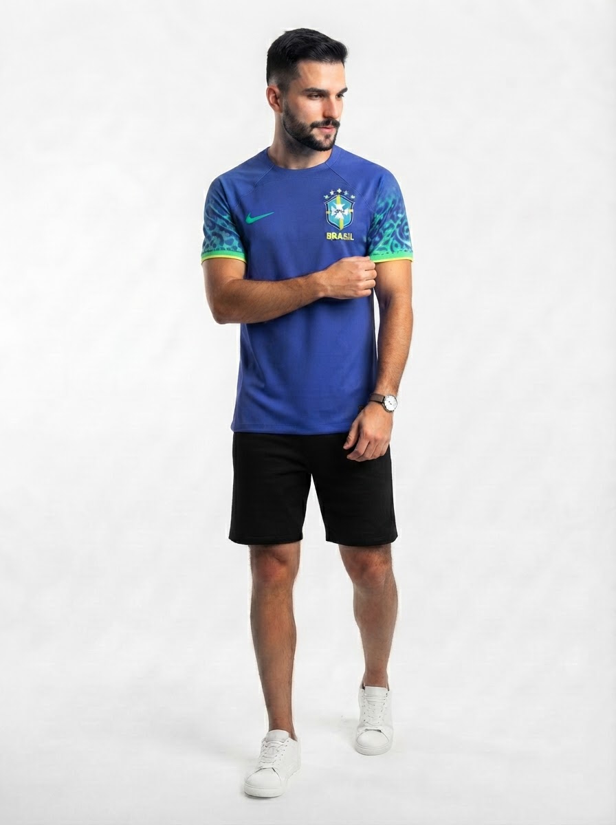 Brazil 22/23 II Away Jersey - Fan Version
