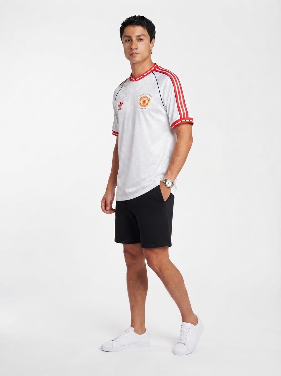 Manchester United 1991 Retro SS Away Fan Jersey