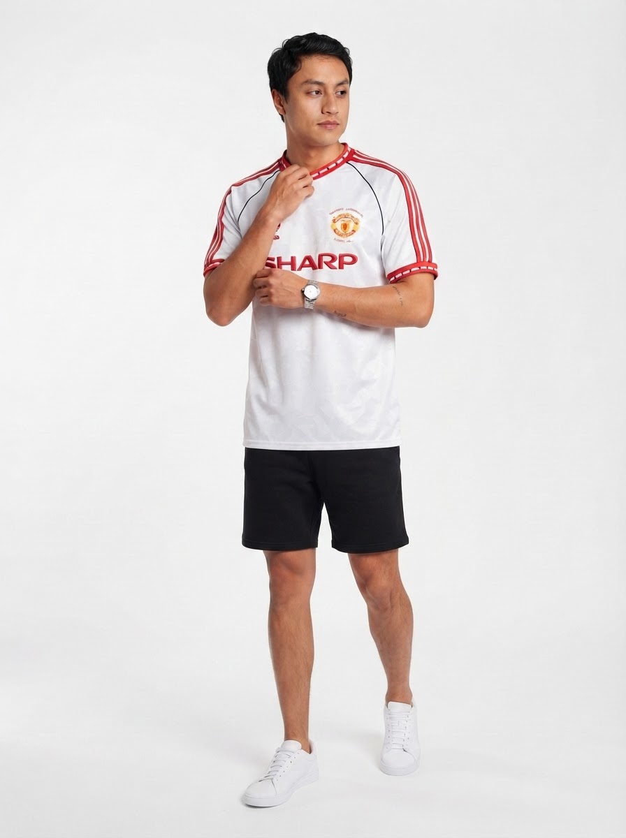 Manchester United 1991 Retro SS Away Fan Jersey