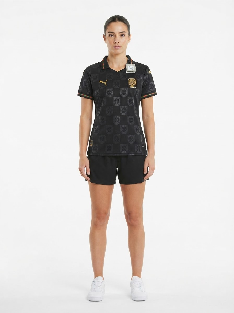 Portugal Pantera Negra 25/26 Women's Women - Fan Version