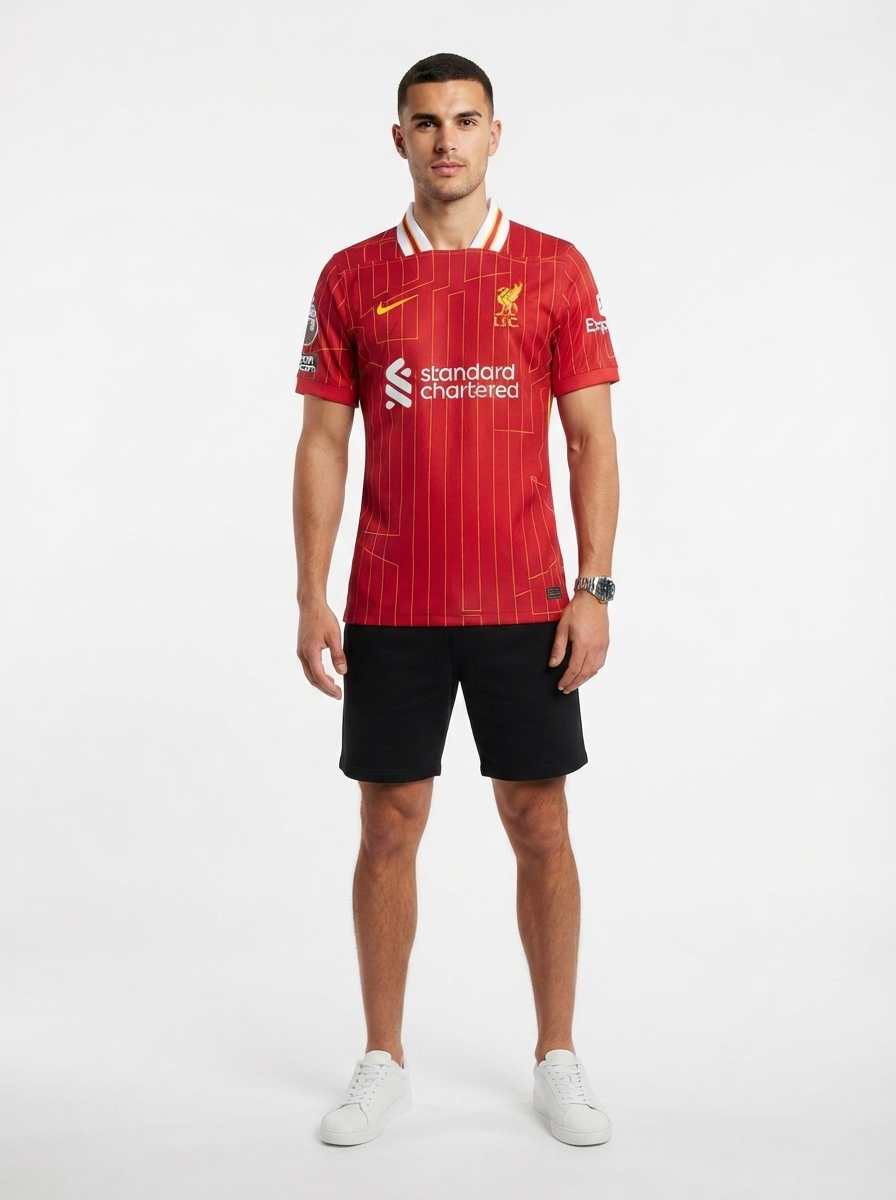 Liverpool Premier League Winners Trophy Edition Home Fan Jersey 2024/25