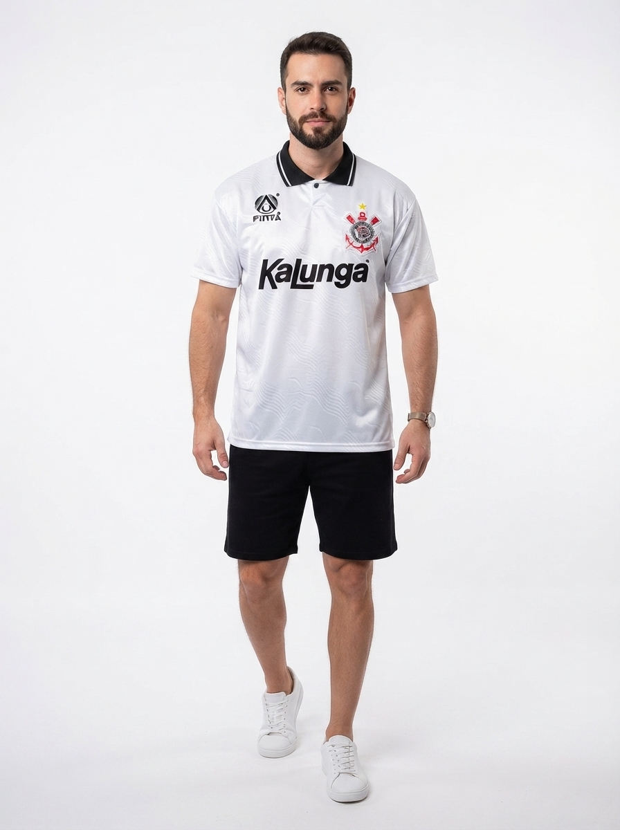 Corinthians 1994 I Home Jersey - Retro Version