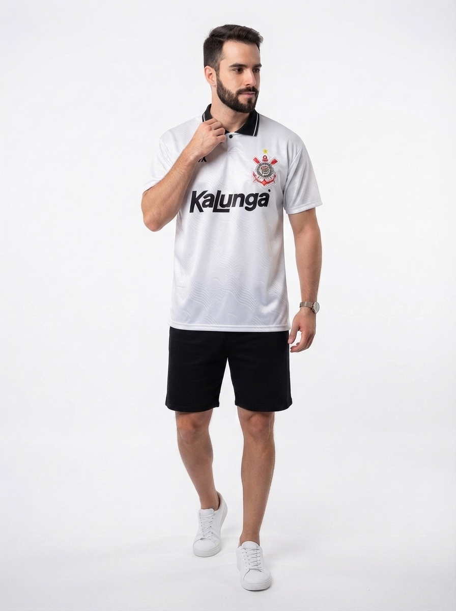 Corinthians 1994 I Home Jersey - Retro Version