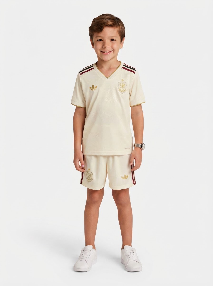 Set Flamengo Kids Manto 3 2025