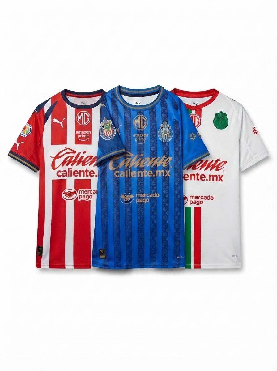 Chivas de Guadalajara 2025/26 - Kit 3 Fan Version