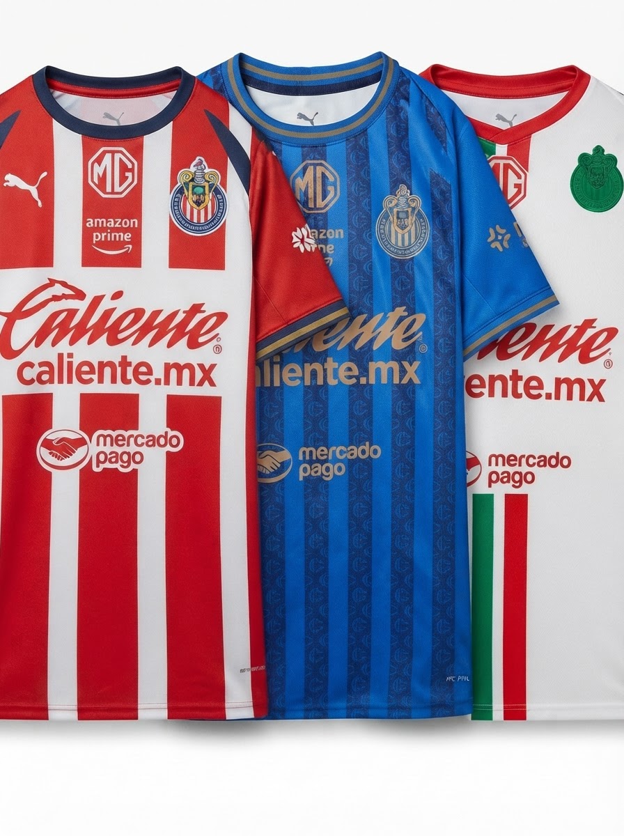 Chivas de Guadalajara 2025/26 - Kit 3 Fan Version
