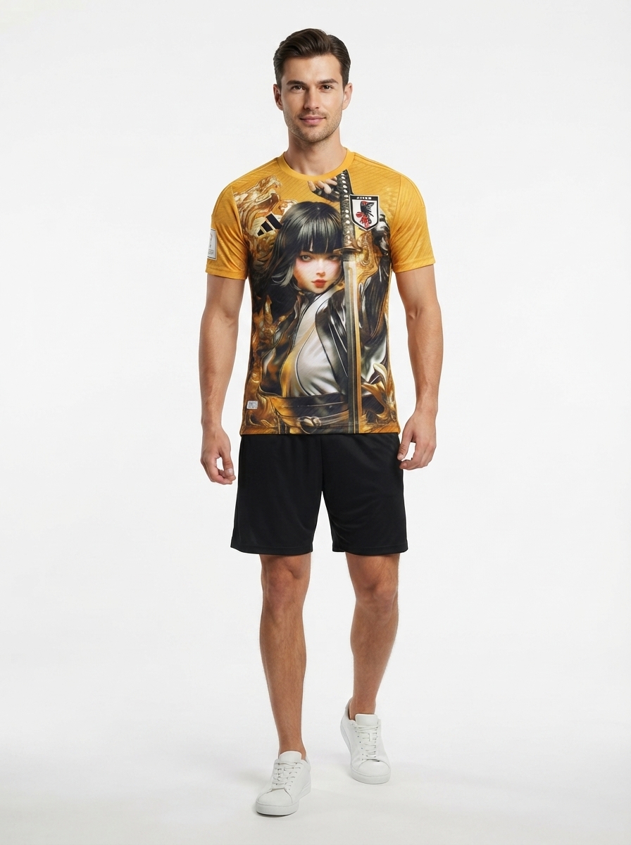 Japan 25/26 Anime Special Edition Jersey - Orange - Player Version - Slim Fit