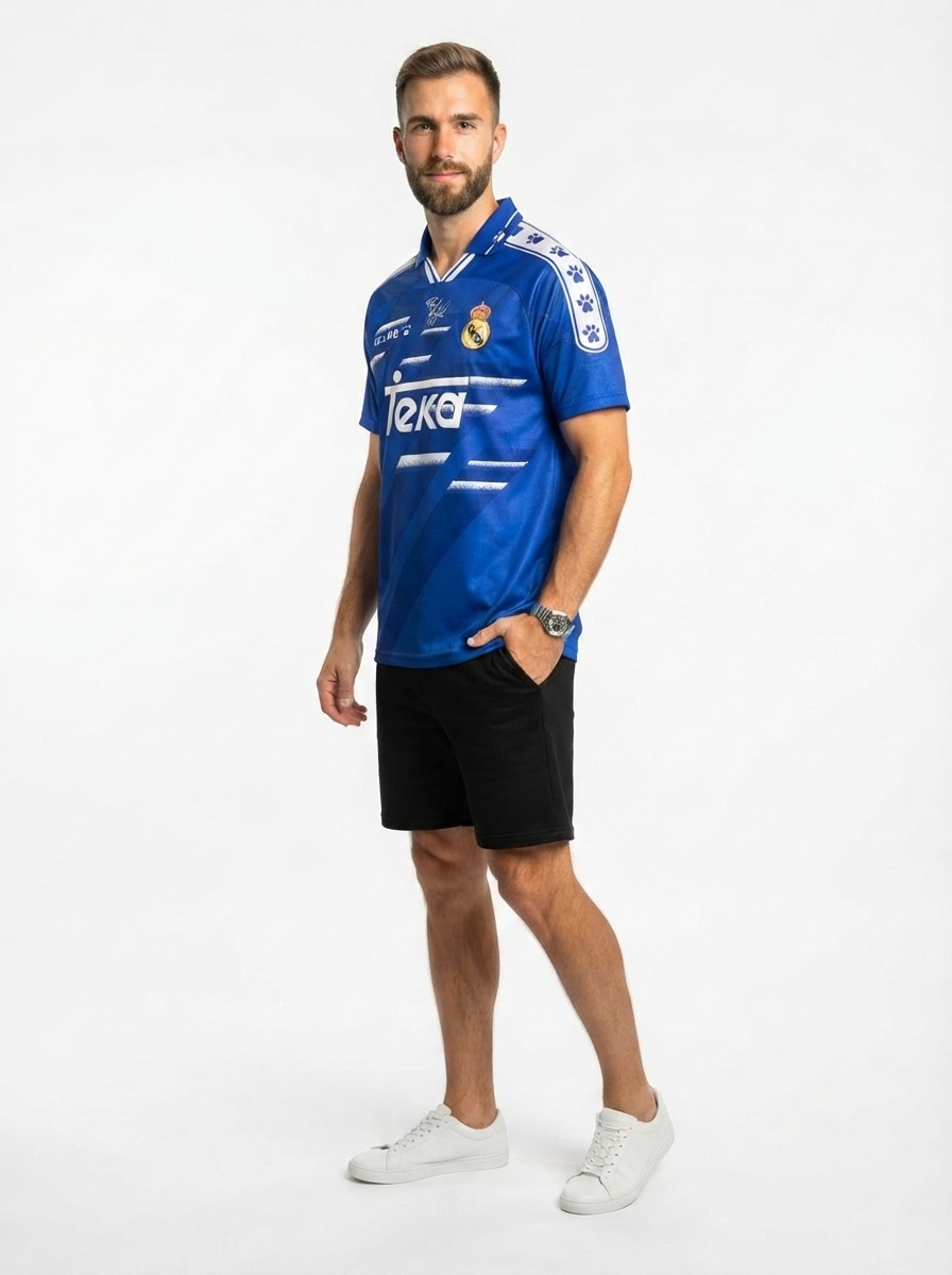 Real Madrid 94/96 II Away Jersey - Retro Version
