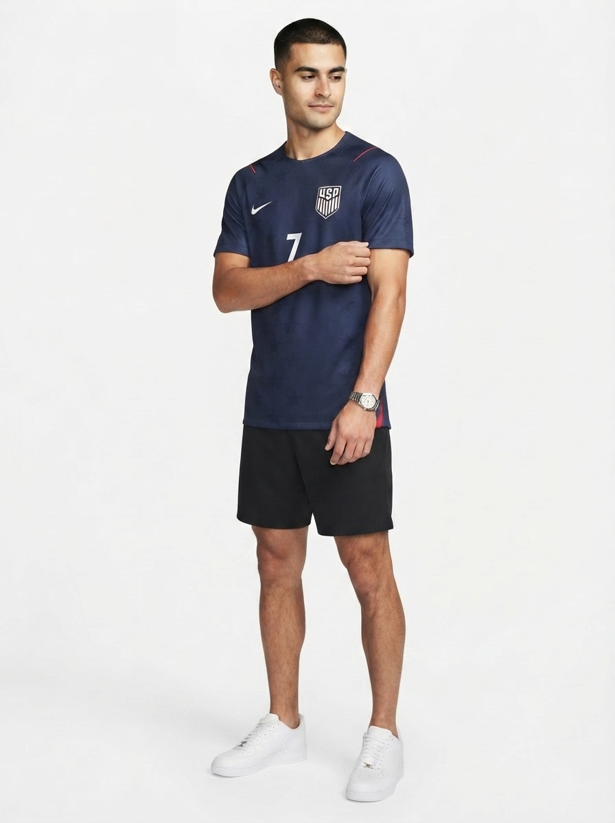 Reyna #7 USA World Cup 2026 Away Blue - Fan Version
