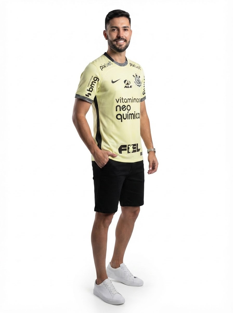 Corinthians 23/24 III Third Jersey - with Sponsors - Fan Version